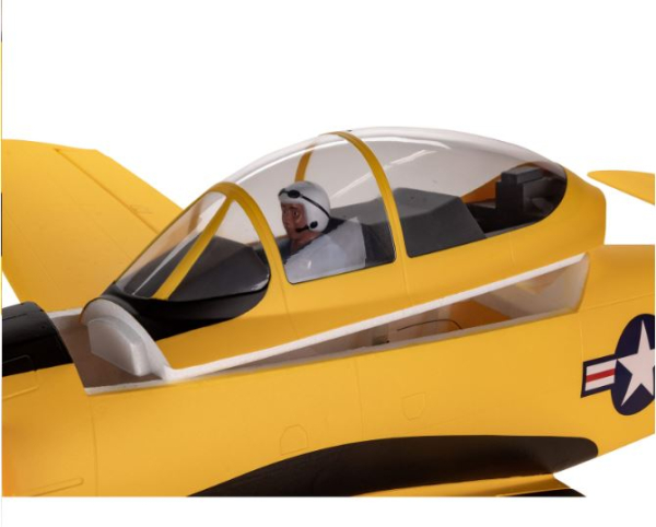 EFL013550 T-28 TROJAN 2,0m Carbon-Z Gelb BNF